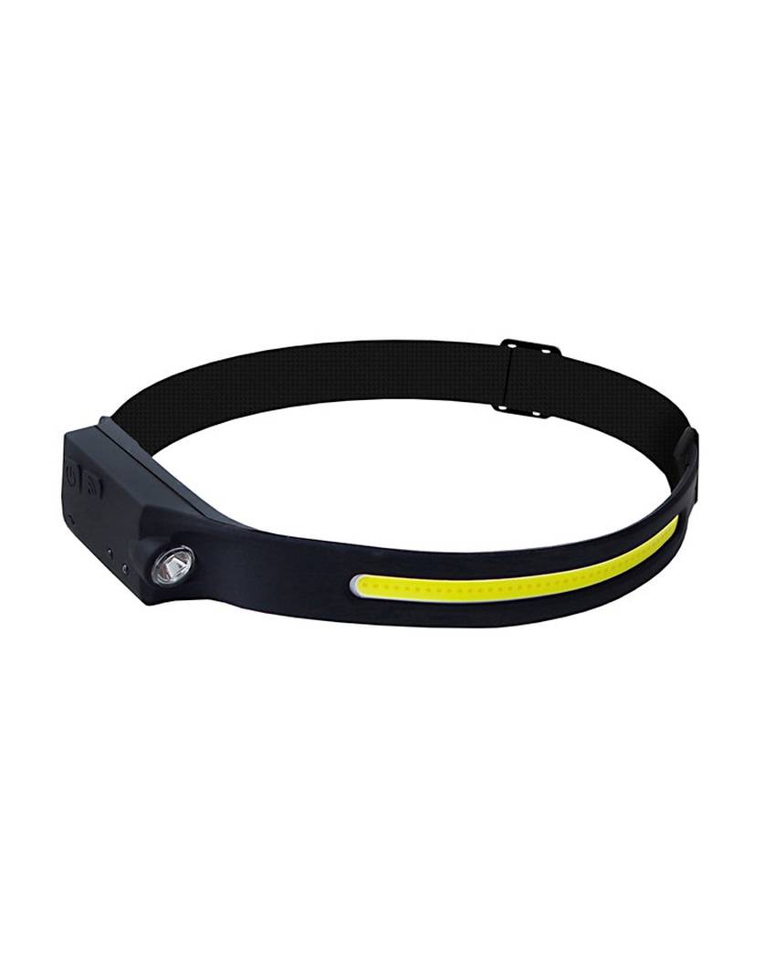 Lampada frontale ricaricabile HLS350 con sensore - 350 lumen Japcell