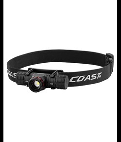 XPH30R torcia frontale ricaricabile confezione per la vendita. Coast