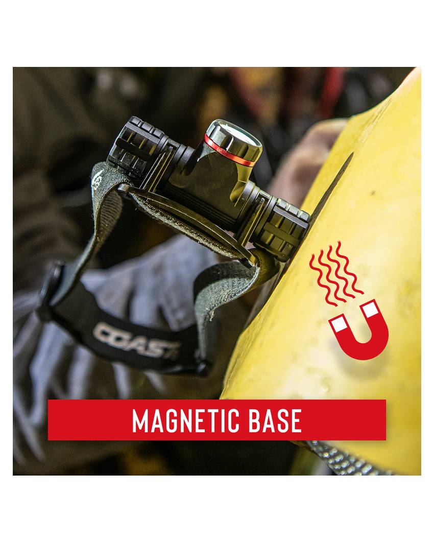 lampada frontale ricaricabile XPH30R 1200 lumen Coast