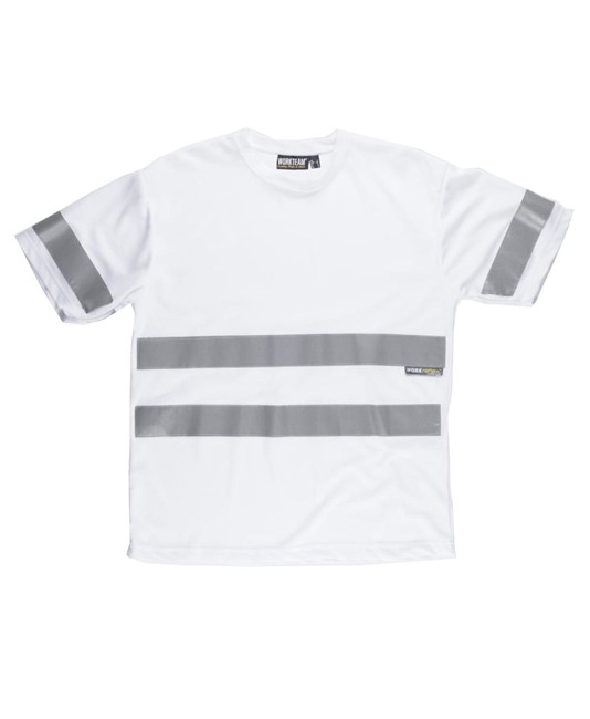 T-shirt manica corta bande rifrangenti Workteam T-shirt manica corta bande rifrangenti Workteam