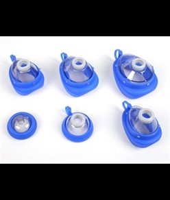 Mascherina in silicone trasparente