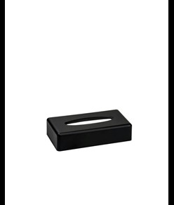 Portafazzoletti rettangolare Medial Noir