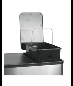 Pattumiera a pedale per la raccolta differenziata Medial Multiflux