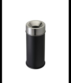 Gettacarte auto-estinguente con coperchio inox Medial Grisù vip