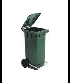Pedale + anello fermasacco per cassonetti da esterno, modello "Contivia Basic 2" da 120 lt Medial Contivia Basic 2 - 120 L