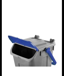 Bidone con sportello”a becco” in “Plastica Seconda Vita” Medial Duck