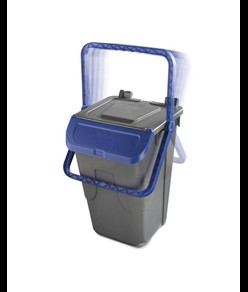 Bidone con sportello”a becco” in “Plastica Seconda Vita” Medial Duck