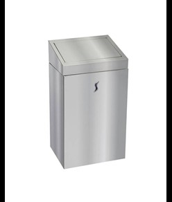 Gettacarte con coperchio push Medial Brinox