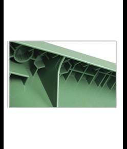 Contenitore con 2 ruote da 120 Lt Medial Contivia Basic 4 - 1100 Lt