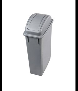 Gettacarte con coperchio a sportello basculante Medial Office 90