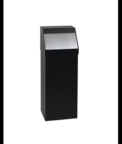 Gettacarte push con sportello inox Medial Storico