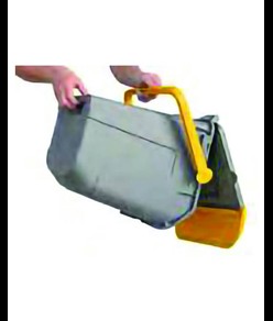 Bidone con sportello”a becco” in “Plastica Seconda Vita” Medial Duck