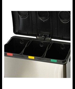 Pattumiera a pedale per la raccolta differenziata Medial Multiflux
