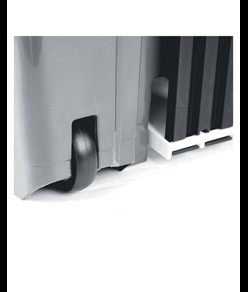 Contenitore mobile a pedale in plastica riciclata (min.70%) Medial Ecoconti