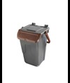 Bidone con sportello”a becco” in “Plastica Seconda Vita” Medial Duck