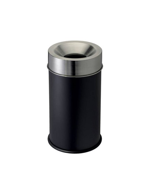 Gettacarte auto-estinguente con coperchio inox Medial Grisù vip Gettacarte auto-estinguente con coperchio inox Medial Grisù vip