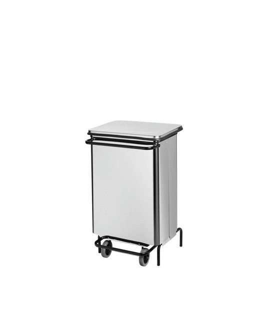 Contenitore mobile a pedale con apertura a libro Medial Frontinox Contenitore mobile a pedale con apertura a libro Medial Frontinox