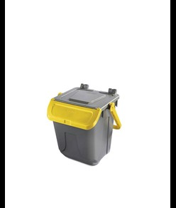 Bidone con sportello”a becco” in “Plastica Seconda Vita” Medial Duck
