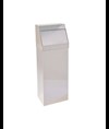 Gettacarte push con sportello inox Medial Storico