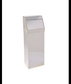 Gettacarte push con sportello inox Medial Storico