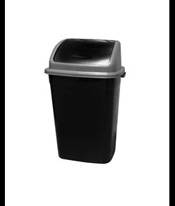 Pattumiera con coperchio basculante Medial Eco Rif