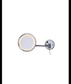 Specchio ingranditore 3x con luce a led (ø 215 mm) Medial Katy