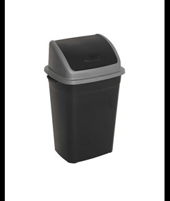 Pattumiera con coperchio basculante Medial Eco Rif