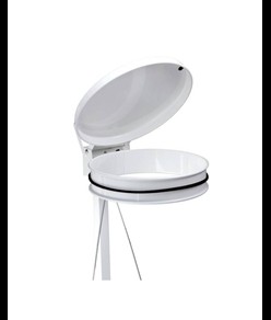 Portasacco mobile con coperchio e pedale Medial Contimobile