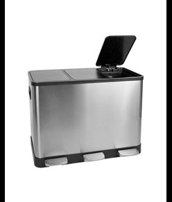 Pattumiera a pedale per la raccolta differenziata Medial Multiflux