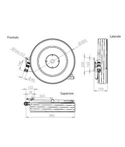 Naspo pivotante tipo F1  Florida