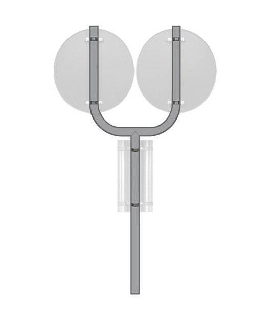 Delineatore per aiuole spartitraffico  diametro 60mm Delineatore per aiuole spartitraffico  diametro 60mm