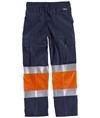 Pantaloni con bande rifrangenti alta visibilità Workteam