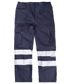 Pantalone da lavoro con bande rifrangenti Workteam