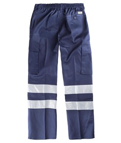 Pantalone da lavoro bande rifrangenti Workteam
