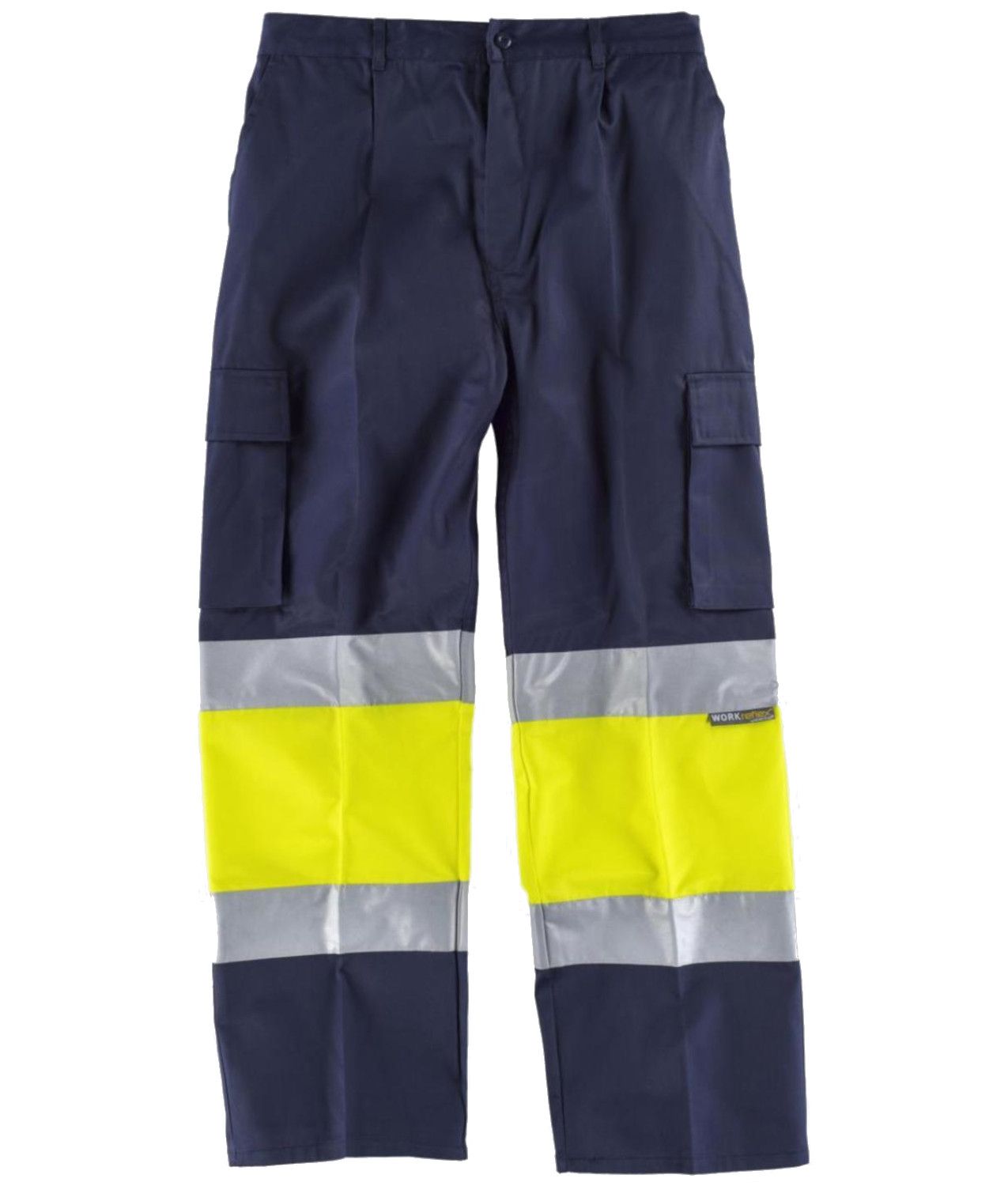Pantaloni con bande rifrangenti alta visibilità Workteam
