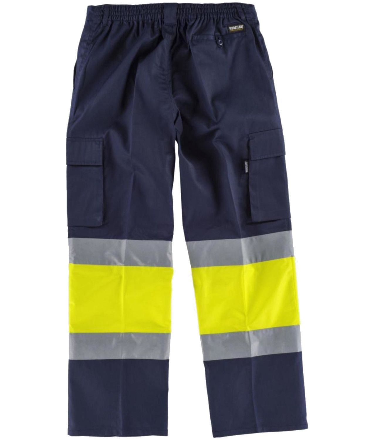 Pantaloni con bande rifrangenti alta visibilità Workteam