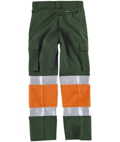 Pantaloni con bande rifrangenti alta visibilità Workteam