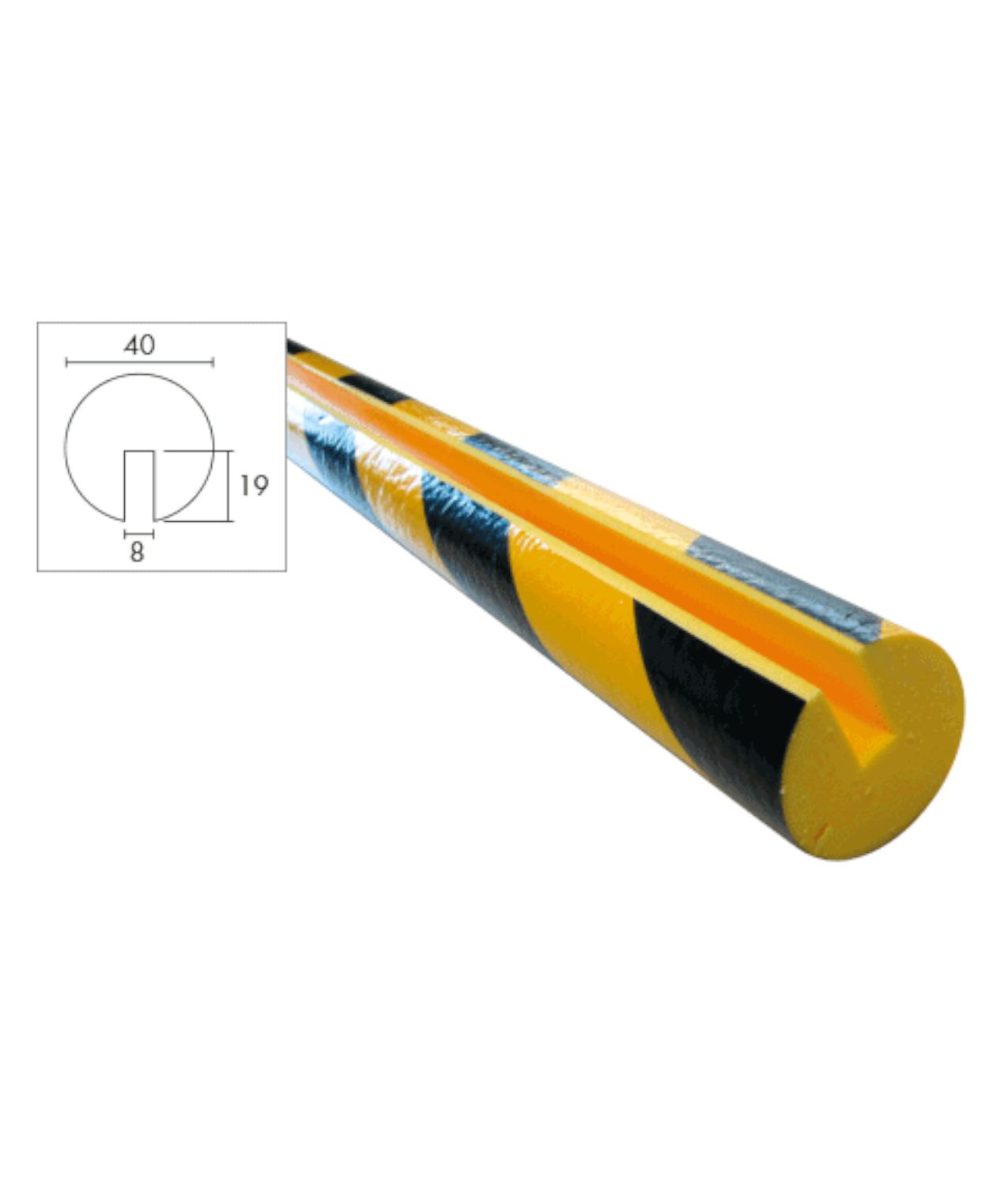 Paracolpi angolare  a incastro