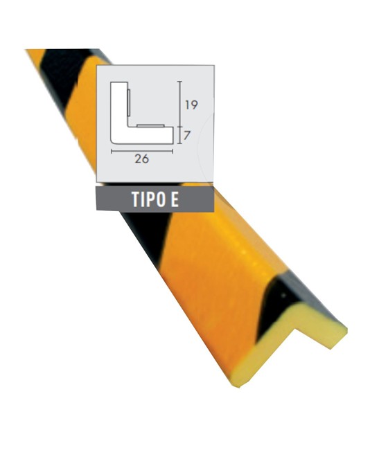 Profilo paracolpi angolare  5 m Profilo paracolpi angolare  5 m