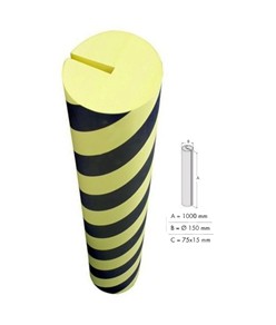 Paracolpi angolare in acetato