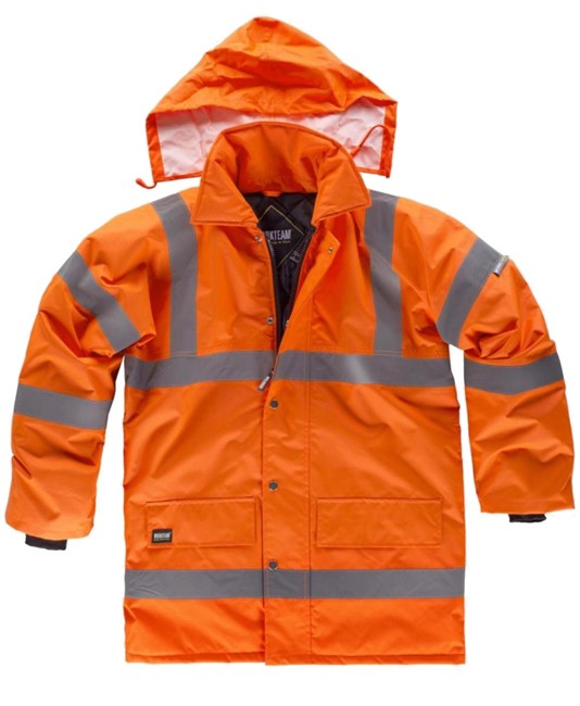 Parka da lavoro alta visibilità Workteam Parka da lavoro alta visibilità Workteam