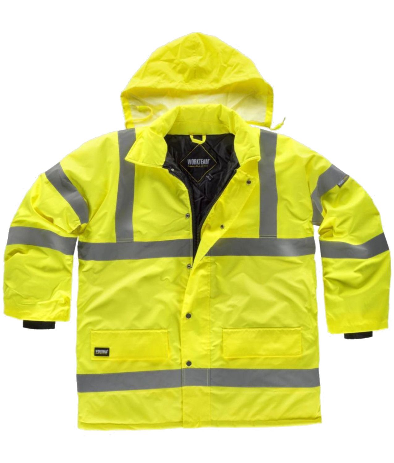 Parka da lavoro alta visibilità Workteam