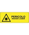 Cartello 'pericolo raggio laser'