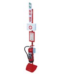 Piantana porta-estintore con coperta e cassetta pronto soccorso Safemax SafeHUB
