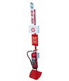 Piantana con estintore, coperta e cassetta pronto soccorso Safemax SafeHUB Piantana con estintore, coperta e cassetta pronto soccorso Safemax SafeHUB