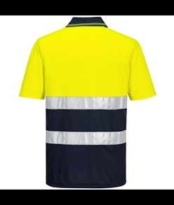 Polo a contrasto ad alta visibilità Portwest S175