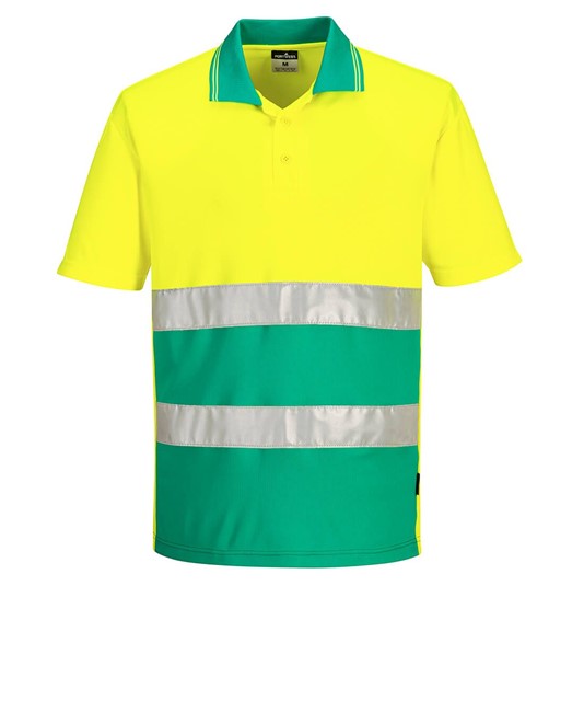 Polo a contrasto ad alta visibilità Portwest S175 Polo a contrasto ad alta visibilità Portwest S175
