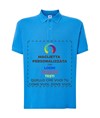 Polo personalizzata da uomo stampa fronte Polo personalizzata da uomo stampa fronte
