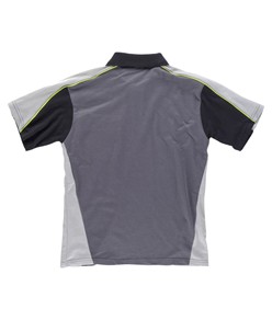 Polo combinata tre colori Workteam