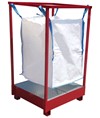 Struttura per Big Bag con vasca di contenimento Safemax